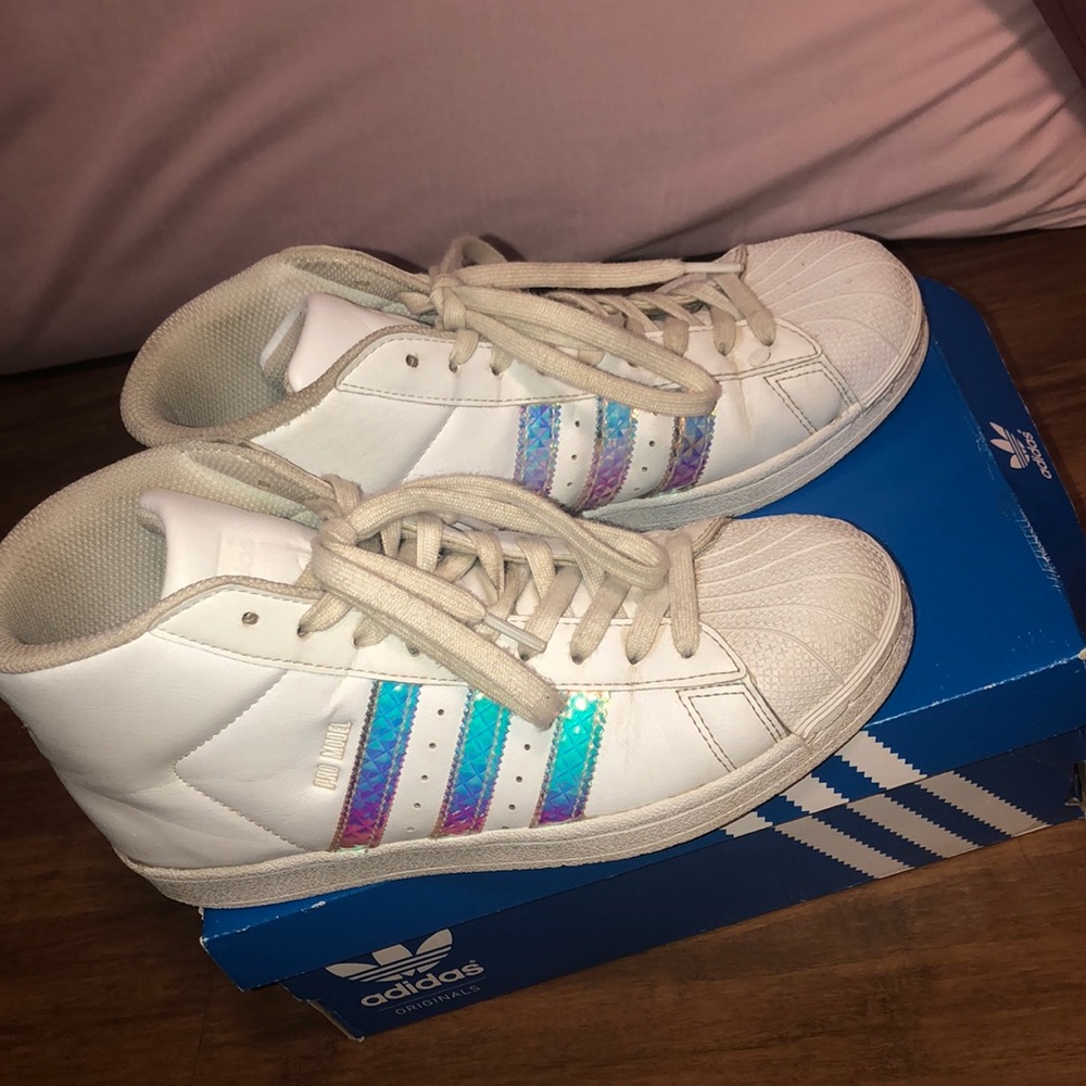 Adidas Superstars High Top Rare
